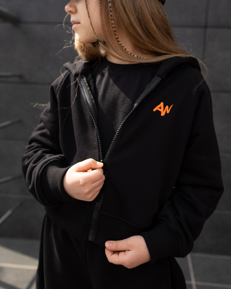 Zip Hoodie Dolce Bambina for Girls by Alwair Kids