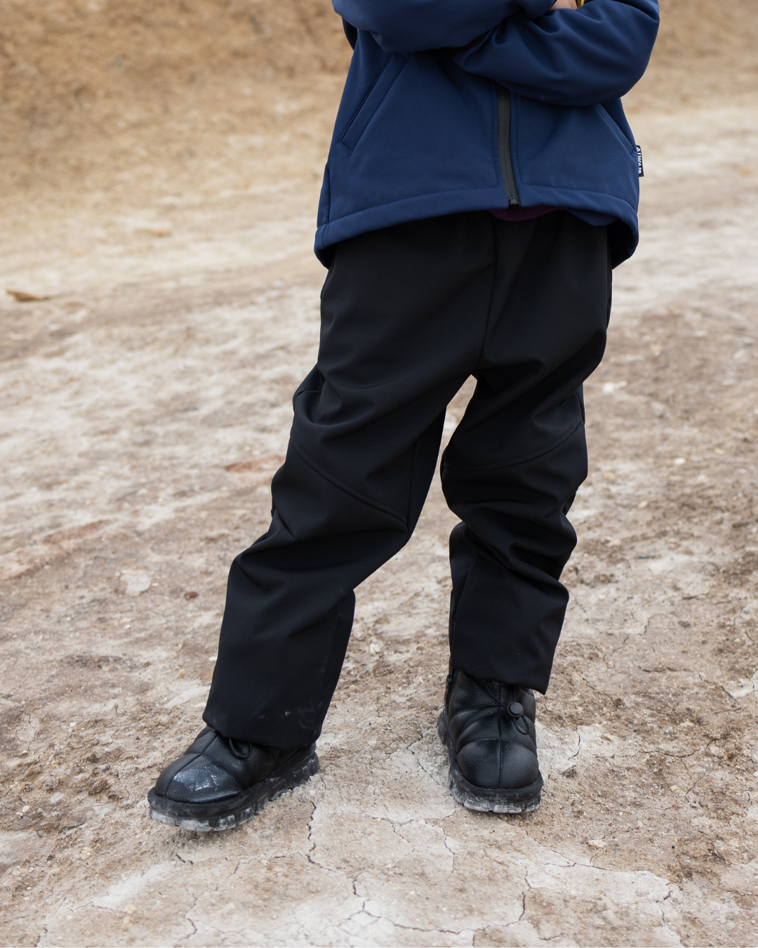 Pants Softshell for Kids Waterproof Windproof SoftGuard Alwair Kids