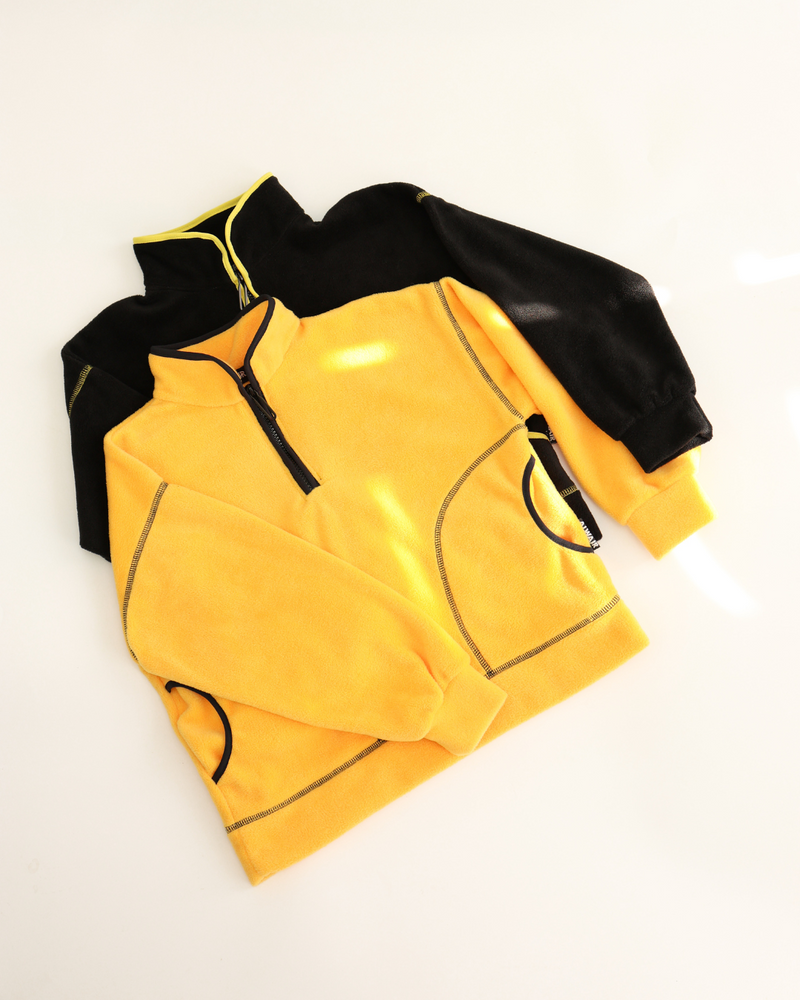 Pullover Fleece Cozy Warm Breathable Half Zip Top Alwair Kids