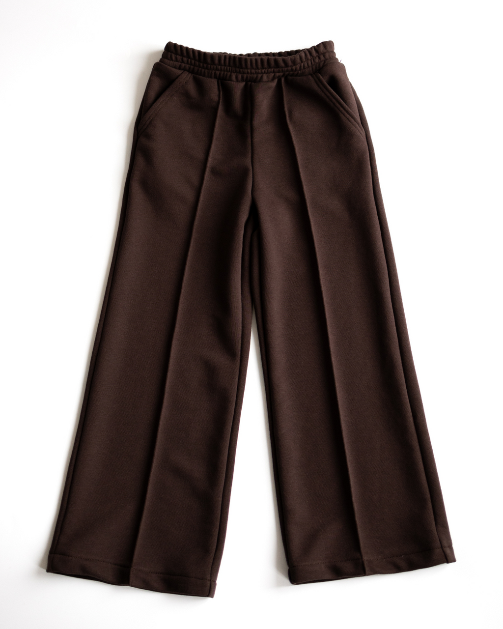 Brown DIANA pants - flat lay