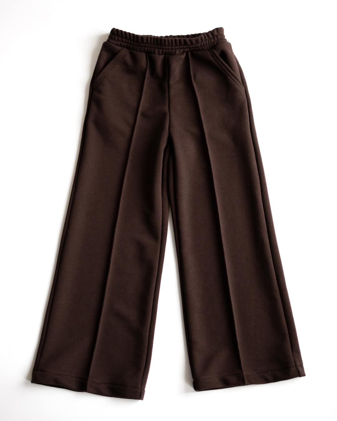 Brown DIANA pants - flat lay