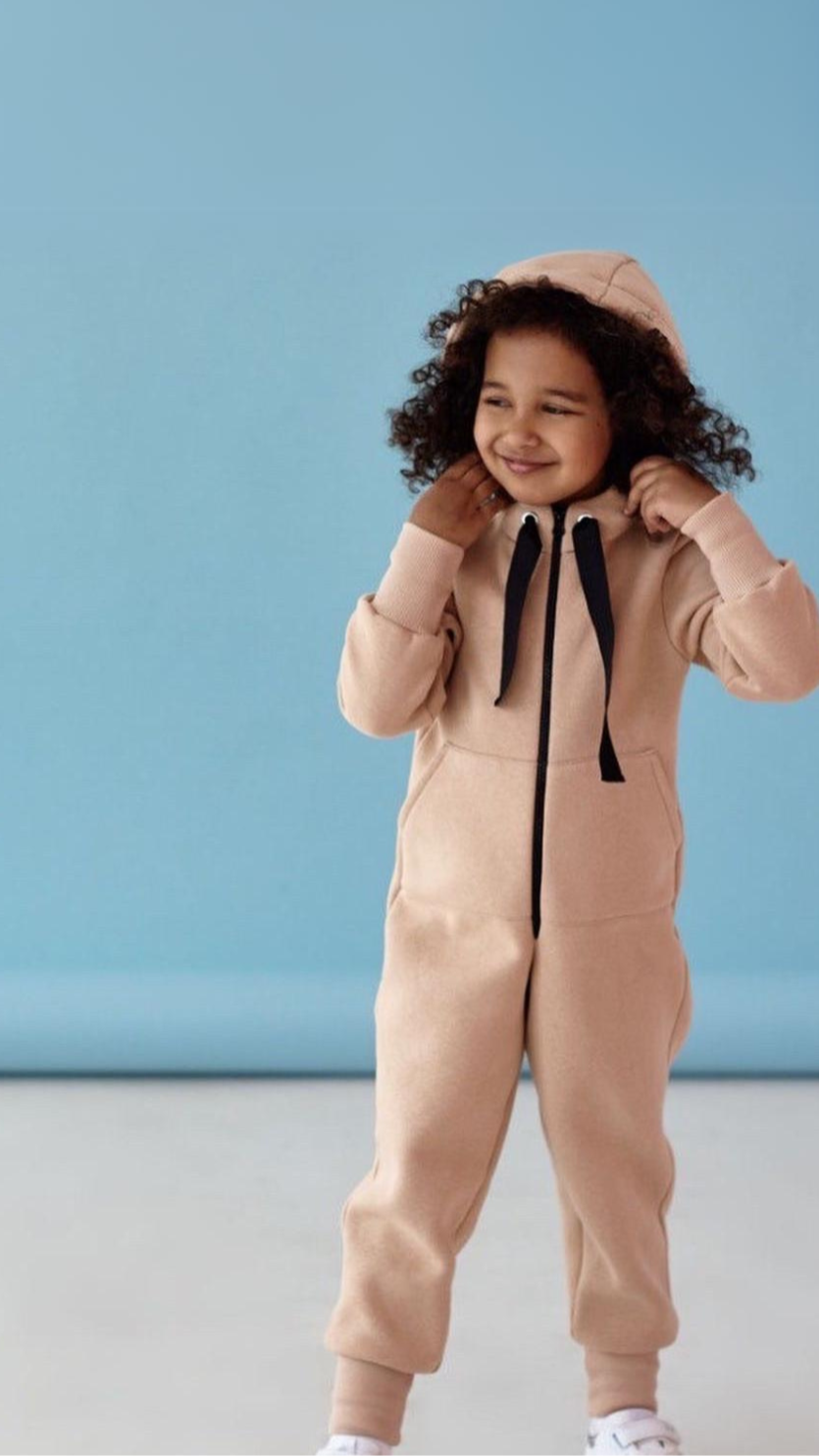 Jumpsuit for Kids Beige Alwair Kids