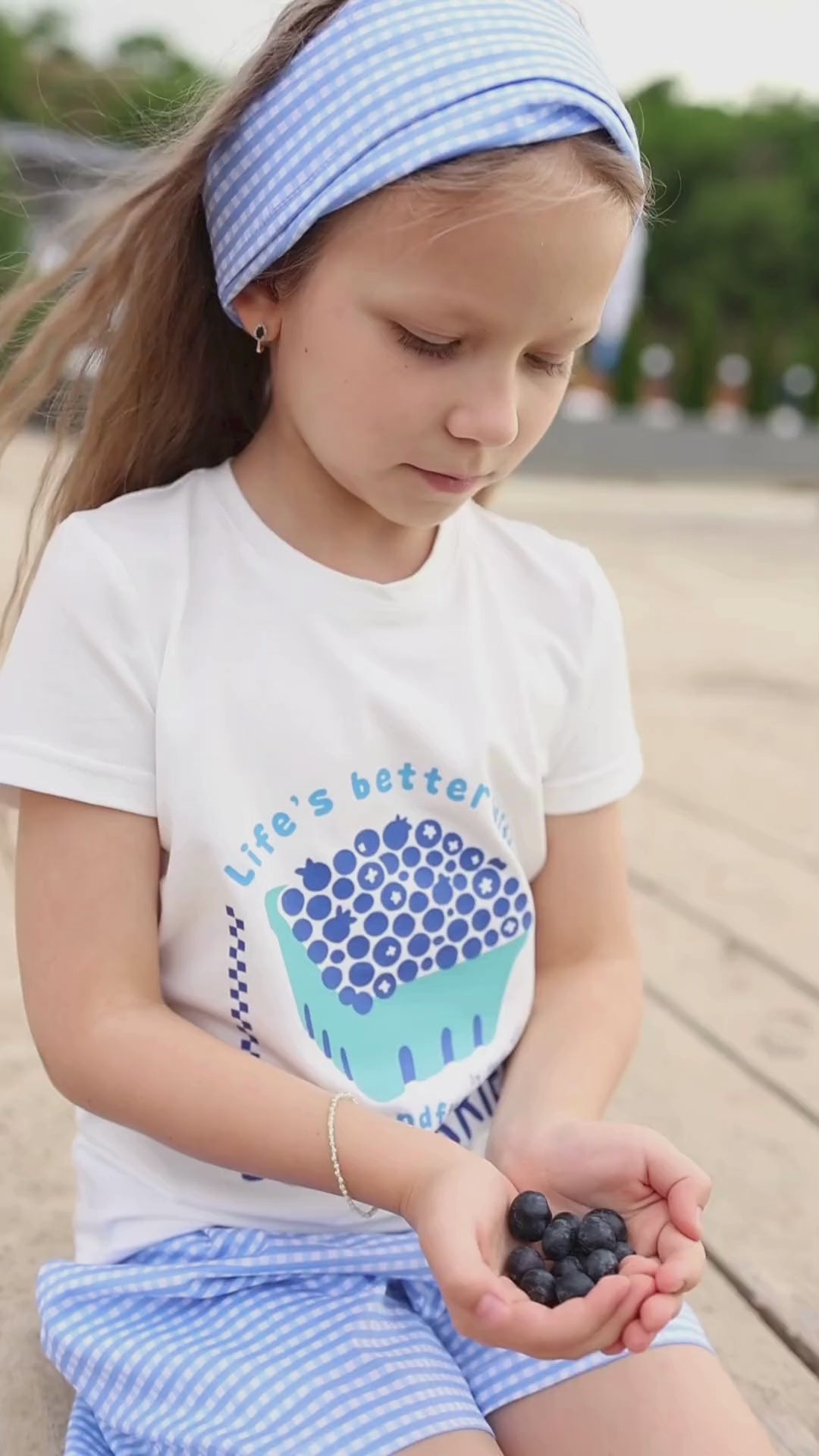 Summer cotton outfits for girls by Alwair Kids in motion — Lemons and Blueberries styles