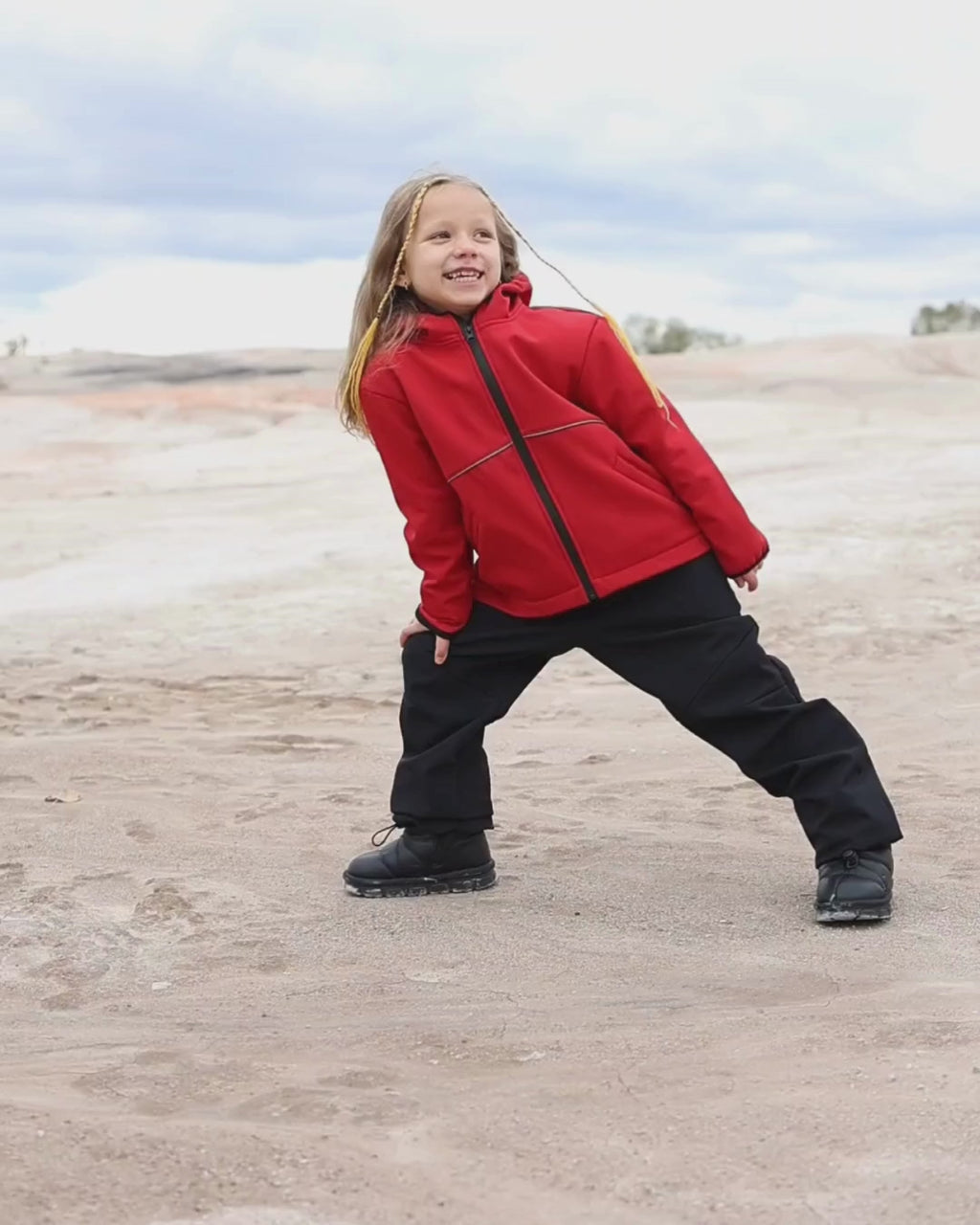 Pants Softshell for Kids Waterproof Windproof SoftGuard Alwair Kids